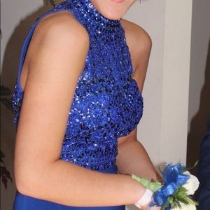 Sherri Hill 2 Piece Prom Gown